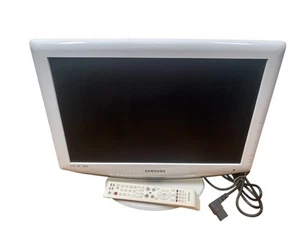 Samsung LE19R86WD 19” HD Ready Television TV con control remoto + instrucciones - Blanco - Imagen 1 de 14