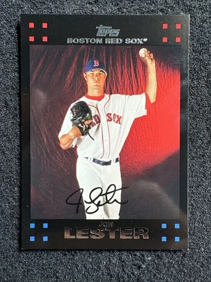 JON LESTER #383 2007 Topps Baseball QTY Boston Red Sox - Image 1 of 2