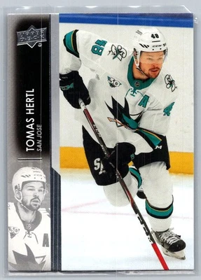 Tomas Hertl 149 2021-22 Upper Deck San Jose Sharks Card - Image 1 of 2