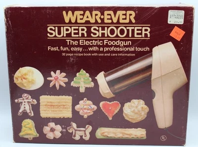 VTG 1980's Wear-Ever Super Shooter Electric Food Gun Cookie Press 70123 Tested - Image 1 of 4