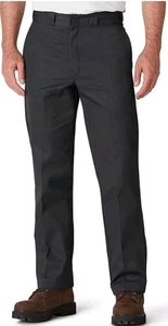 Pantalón de Trabajo Dickies Hombre 874 Clásico 50x32 Ajuste Original Uniforme Negro Nuevo con Etiquetas - Imagen 1 de 6