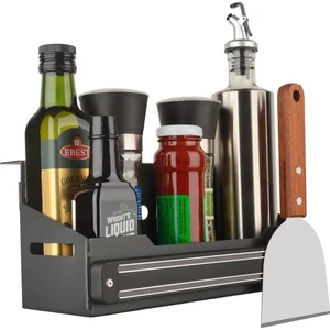 Forte Griglia Magnetica Caddy per Blackstone, Caddy Griglia Resistente con Too... - Foto 1 di 7
