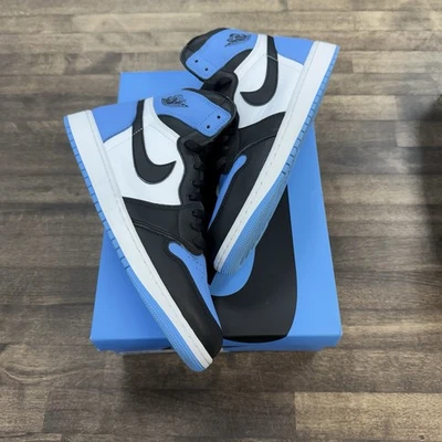 Größe 12 - Jordan 1 Retro OG High UNC Toe (gebraucht) - Bild 1 von 4