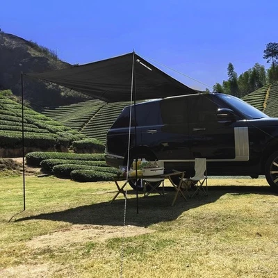 Tarp for Camping,Tailgate Awnings & Shelters for Sun Shade and Waterproof, Outdo - Image 1 of 4