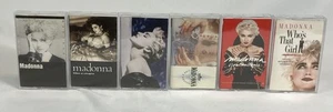 MADONNA Cassette Tape Lot x6 Self Titled Virgin True Blue Who's Prayer Dance - Imagen 1 de 19