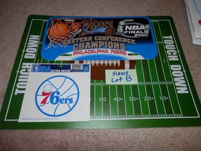 Lote de matrículas Philadelphia 76ers Sixers con ventana NUEVO DE COLECCIÓN NBA Lote B Foto 1 de 4