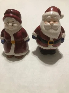 Juego de coctelera de sal y pimienta Papá Noel Navidad Publix Seasons Greeters 2000 - Imagen 1 de 7