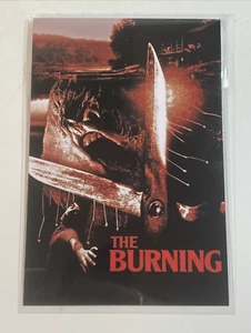 The Burning Movie Poster Postcard 4" x 6" - (1981 Horror Movie Cult) Rare! - Picture 1 of 2