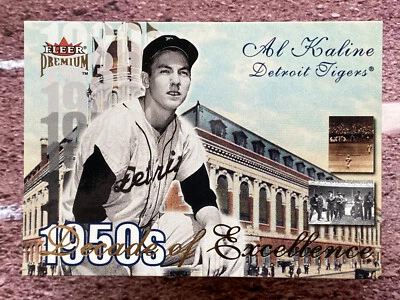 Fleer Premium Decade of Excellence 2001 Al Kaline #16 de Foto 1 de 2