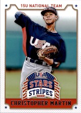 2015 USA Baseball Stars and Stripes Base & Insert Singles (PIck Your Cards)