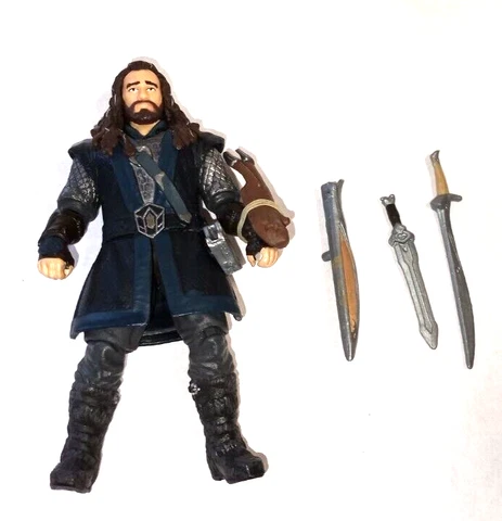 The Hobbit 3.75" Thorin Oakenshield Figure The Bridge Direct 2012 Complete Cover