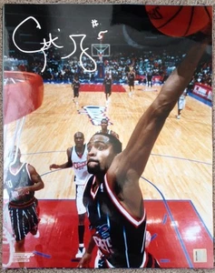 Cuttino Mobley signed 16X20 Houston Rockets - Picture 1 of 1