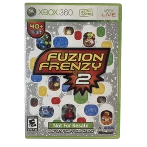 Fuzion Frenzy 2 (Microsoft Xbox 360, 2006) CIB Complete Hudson Microsoft E10+ - Picture 1 of 6