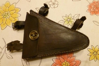 WW2 GERMAN BRENNABOR Antique Bicycle tool bag, bolsa de herramientas de bicicleta, MUY RARO Foto 1 de 4