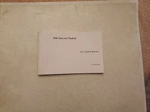 U. S. Robotics 56K Internal Modem User's Guide & Reference Manual - Vintage 1977 - Picture 1 of 5