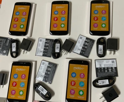 〽️  Verizon Prepaid Moto E5 Go 5.2" 4G LT🆕 LOT OF 5-Sim Card Not Included ⚠️ - Image 1 of 3