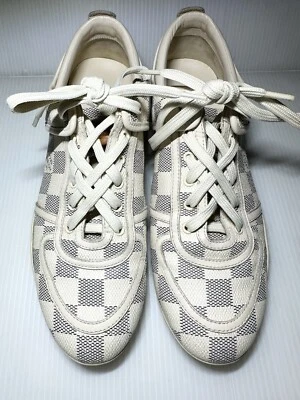 Louis Vuitton Azur Sneakers Damier Leather Beige 7.5 US /37.5 EUR- GREAT COND. - Image 1 of 4