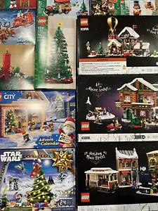 New Sealed LEGO® Christmas ~ Winter ~ Holiday ~ Seasonal Sets You Pick - Picture 1 of 99