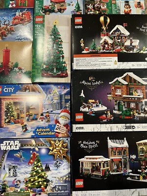 New Sealed LEGO® Christmas ~  Winter ~ Holiday ~ Seasonal Sets You Pick - Image 1 of 3