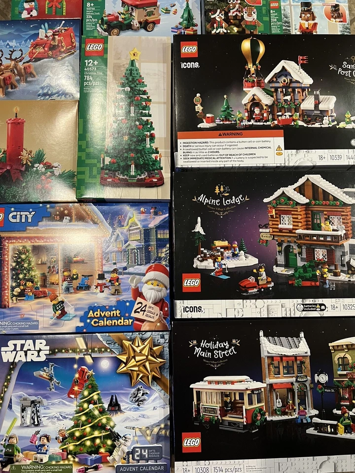 New Sealed LEGO® Christmas ~  Winter ~ Holiday ~ Seasonal Sets You Pick - Image 1 of 3
