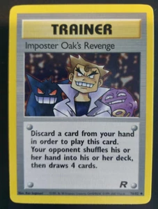 Pokemon TCG Imposter Oak's Revenge Team Rocket NEAR MINT 76/82 - Picture 1 of 2