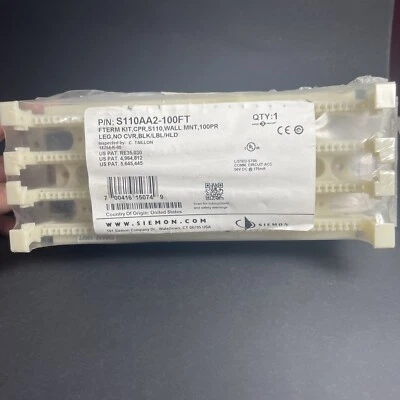Siemon S110AA2-100FT Cross-Connect System Terminal Blocks - Image 1 of 3