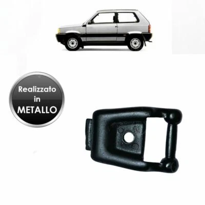 SCONTRO GANCIO CAPOTE PER FIAT PANDA lock hook DAL 1986 AL 2003 - IN METALLO - - Image 1 of 4