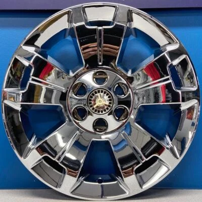 ONE SINGLE 2015-2022 Chevrolet Colorado LT 17" CHROME Wheel Skin # IMP405X NEW - Image 1 of 4