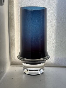 Vintage IITTALA Art Glass Large 3581 Vase signed Tapio Wirkkala - Finland OY - Picture 1 of 9