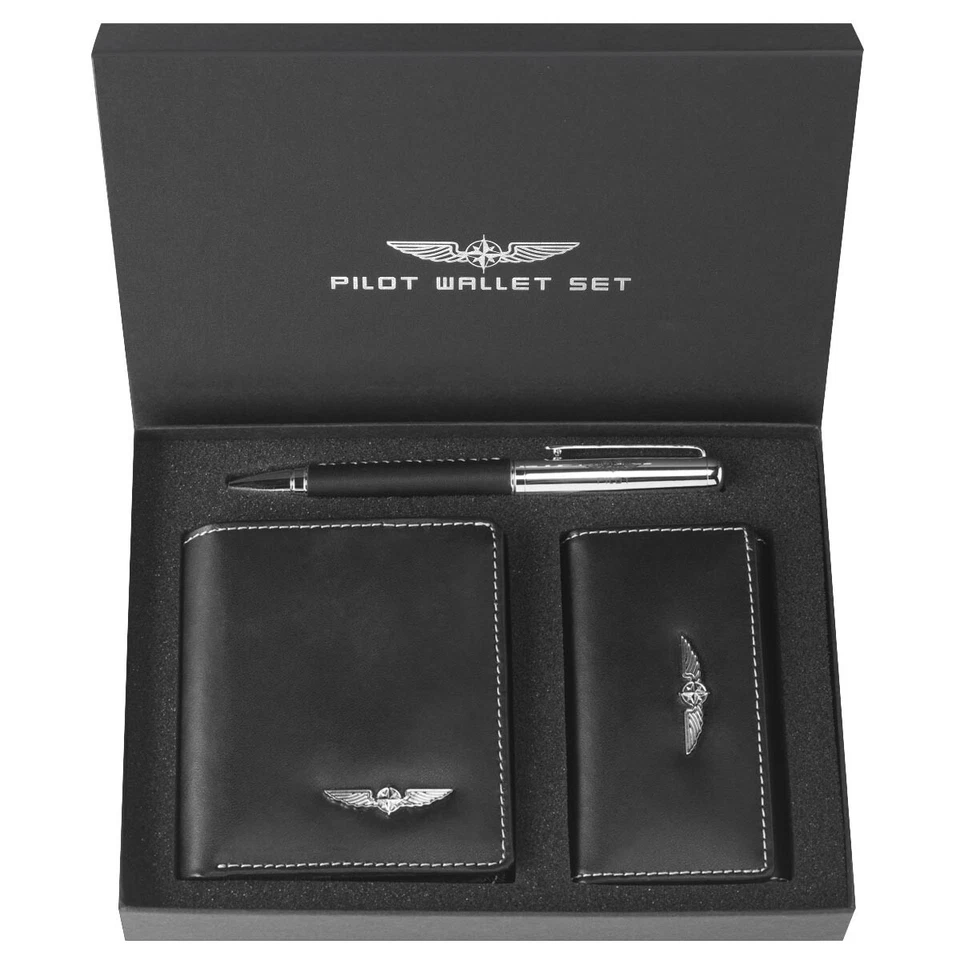 Design4Pilots Premium Pilot Wallet Set - Image 1 of 1
