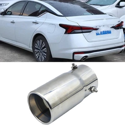 For Nissan Altima Quest 1.5" to 2.7" Exhaust Pipe Tip Rear Tail Throat Muffler Foto 1 de 4