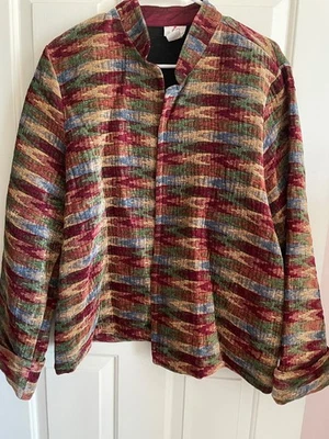 Chaqueta abierta multicolor IC Collection, XXL Foto 1 de 4