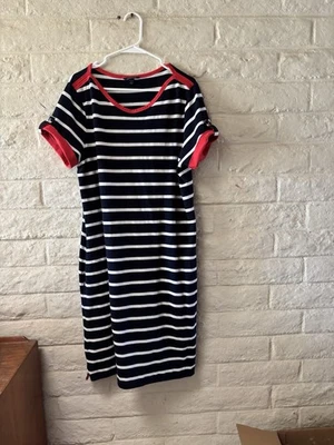 Vestido náutico Land’s End - Extra Grande/18 de altura - Imagem 1 de 4