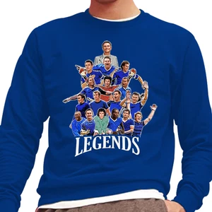 Chelsea Club Legends blauer Pullover Oberteil verschiedene Größen blau Fans Geschenk - Bild 1 von 2