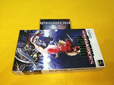The Ninja Warriors Again   Nintendo Super Famicom SNES REG CARD - Image 1 of 4