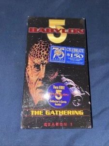 BABYLON 5 Volume 1.1 - The Gathering VHS Brand New Sealed w/ 2 Collector Cards - Picture 1 of 2