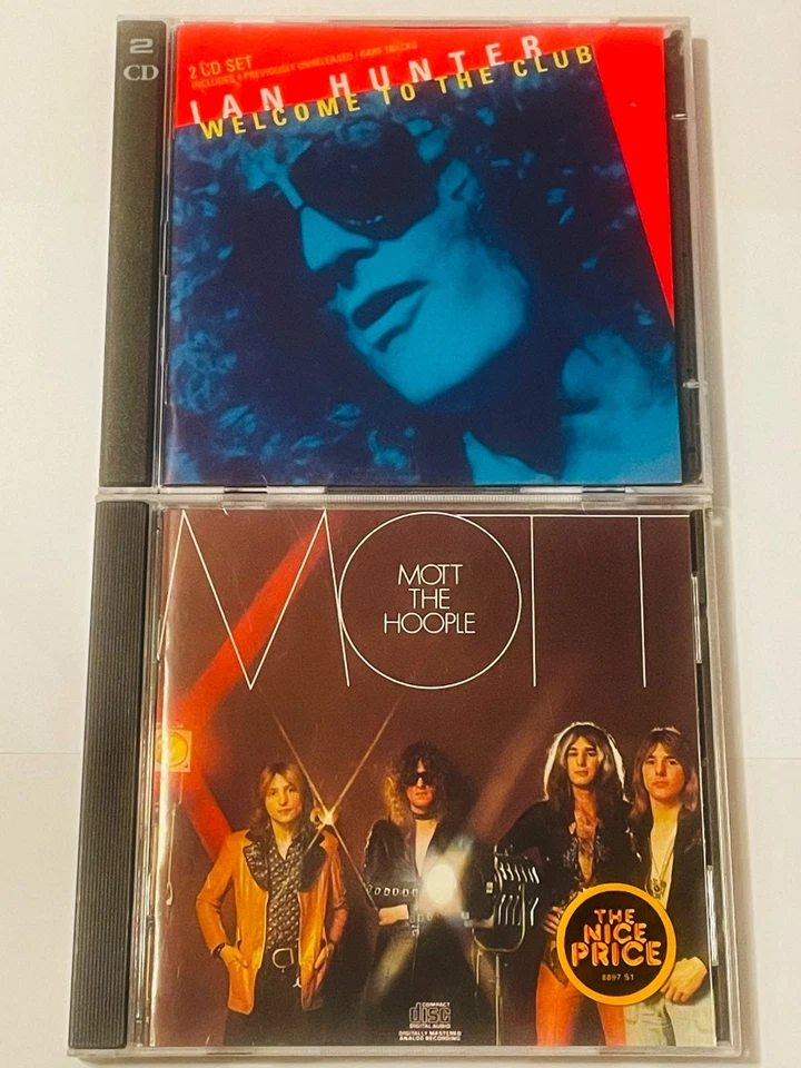 IAN HUNTER Welcome To The Club Chrysalis 1994 UK 2 CD +BONUS Mott The Hoople CD! Foto 1 de 2