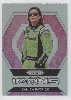 2022 Panini Prizm Icons Silver Prizm Danica Patrick #86 - Image 1 of 2