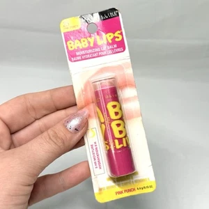 Maybelline 25 Pink Punch Baby Lip Moisturizing Lip Balm - Picture 1 of 3