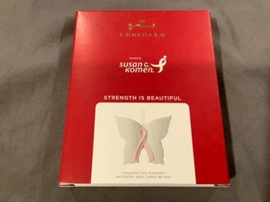 2021 Hallmark Keepsake Susan G Komen Strength Is Beautiful Christmas Ornament - Bild 1 von 1