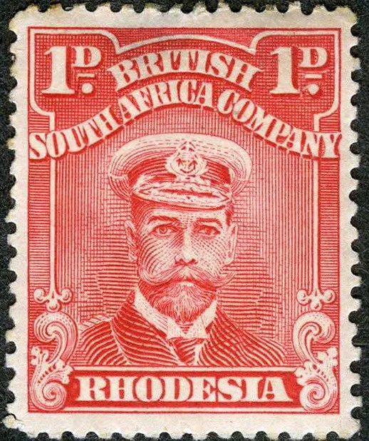 Rhodesia 1913 King George MH (SC# 120b) Foto 1 de 1