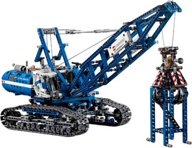 LEGO Technic Crawler Crane 42042 In 2015 Used Retired Complete W/Manual
