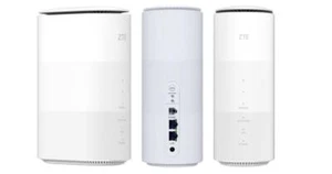 ZTE MC801A HyperBox 5G Wireless Router WWAN 2-Port-Switch Dualband Weiß - Bild 1 von 2