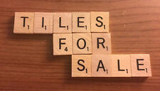 Individual Scrabble Tiles! Great For Crafts Game Pieces Fast Free Shipping