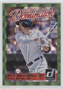 2014 Panini Donruss Elite Dominator Series 2 /999 Nick Castellanos #22 Rookie RC