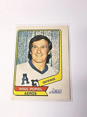 1976-77 O-Pee-Chee WHA #27 Poul Popiel  **032424 - Image 1 of 2