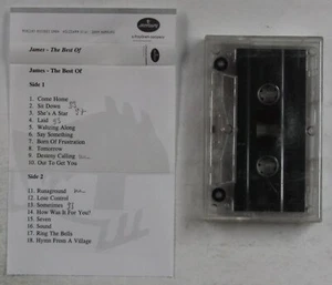 James The Best Of Ger Adv Promo Cassette Rare! - Picture 1 of 1