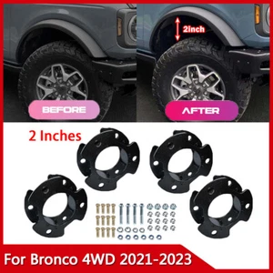 Kit de suspension ascenseur de nivellement avant 2" pour Ford pour Bronco 4x400 WD 2021-2023 40400 AS - Photo 1/10