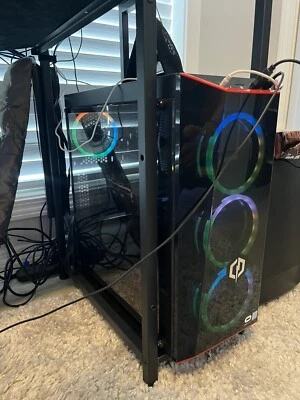 CYBERPOWER RGB Gaming PC - Intel i5-8400 GTX 1060 8GB RAM With SSD WORKS-AS-NEW - Image 1 of 4