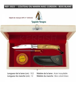 Coffret Couteau MARIN OHIO N°3023 Laguiole BOUGNA - Imagen 1 de 1